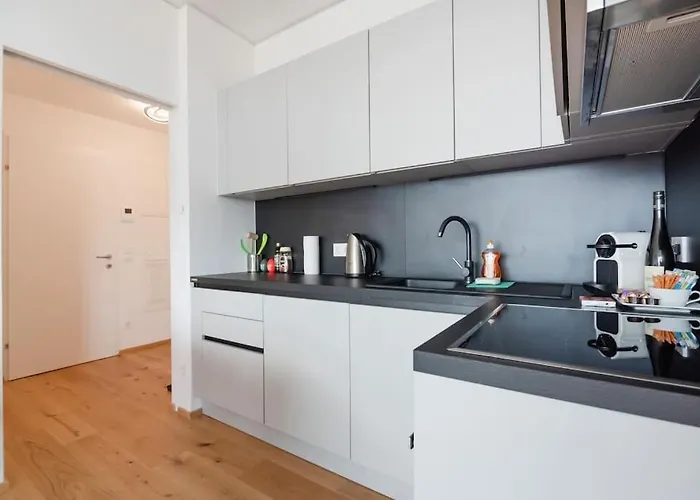Hoch Hinaus, Neu Und Stilvoll Mit Pool Am Dach Apartment