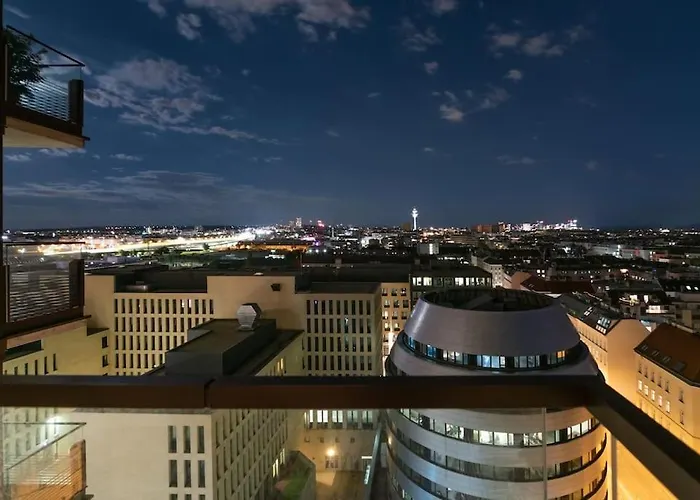 Hoch Hinaus, Neu Und Stilvoll Mit Pool Am Dach Apartment Vienna